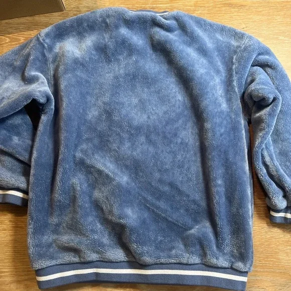 Peanuts Snoopy Sweatshirt & Pants XS ? Fleece Blue Set Soft! - Picture 6 of 11